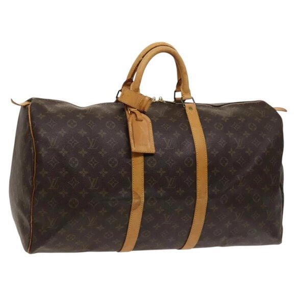LOUIS VUITTON Monogram Keepall 55 Boston Bag - Picture 1 of 16
